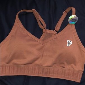 BRAND NEW PINK sports bra XS